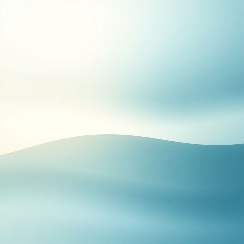 Jemný azúrový gradient ako pozadie stránky poďakovania